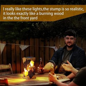 Solar Garden Flame Light