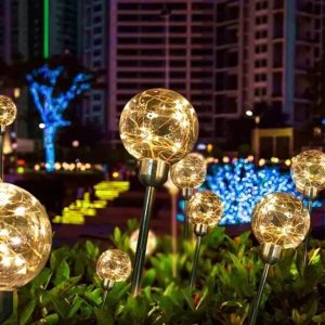 Solar Ball Reed Lamp