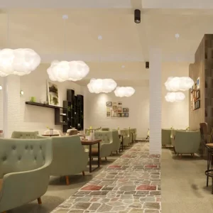 Cotton White Cloud Chandelier