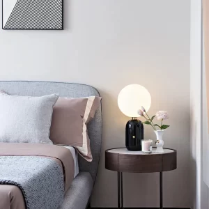 Glass Ball Desk Lamp