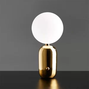 Glass Ball Desk Lamp