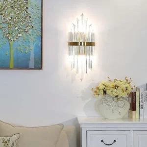 Luxury Gold Crystal Lamp 4