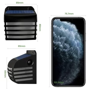 Solar Powered Outdoor Wall Lamp