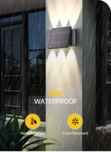 Solar Fence Light