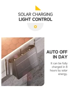 Solar Fence Light