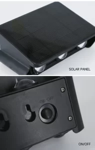 Solar Fence Light