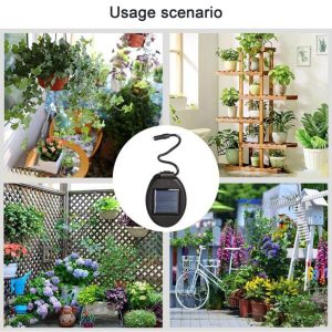 Solar Flowerpot Lamp