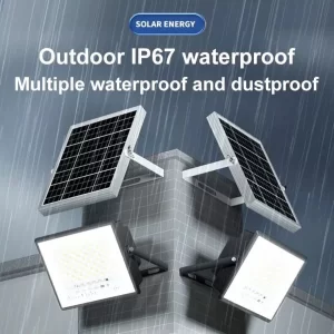 Solar Powered Flood Light