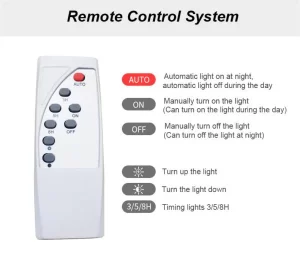 Solar Powered Flood Light