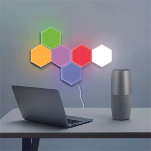 Hexagonal Honeycomb Colorful Wall Light